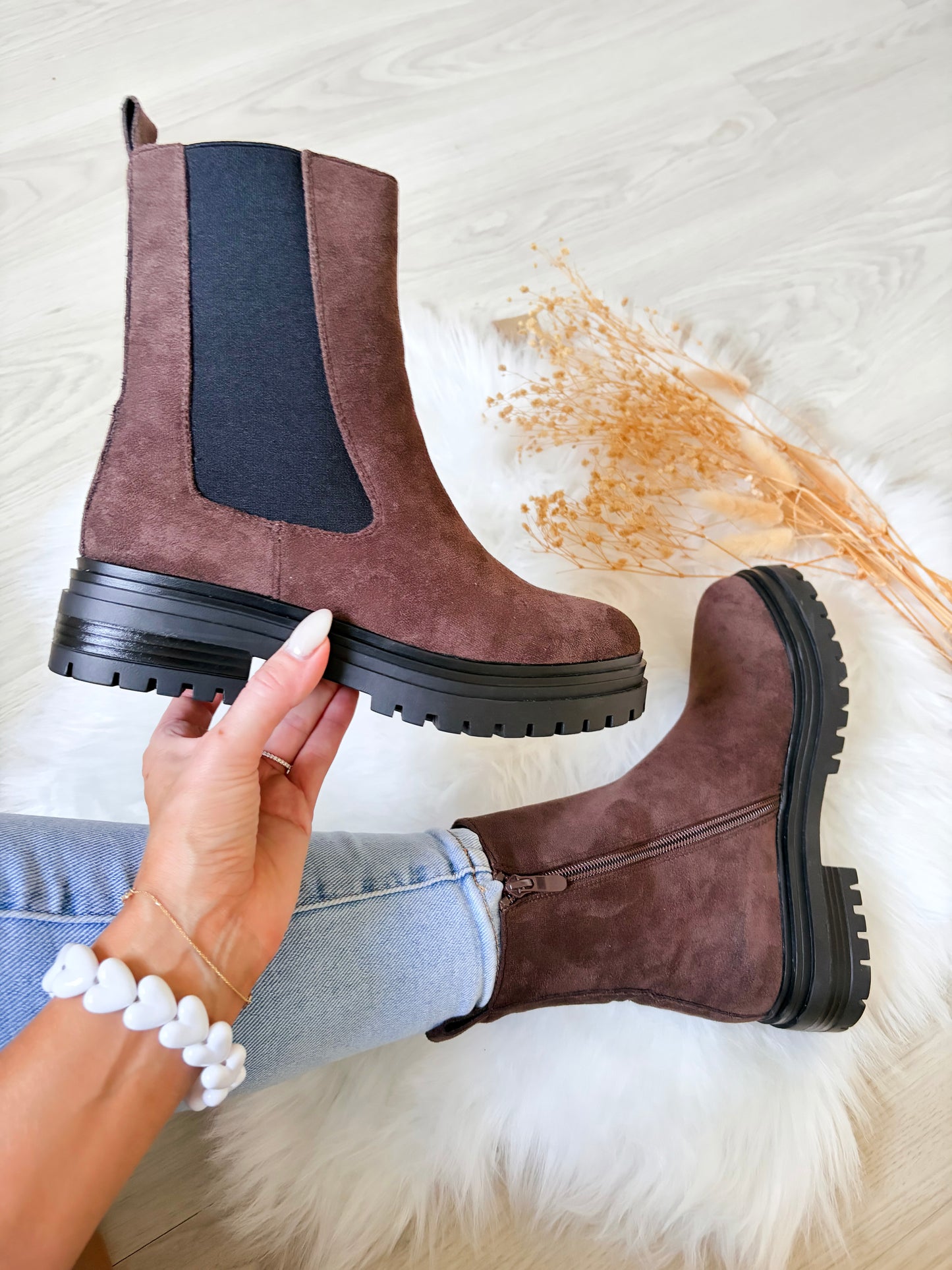 Bottines Gary chocolat ♡
