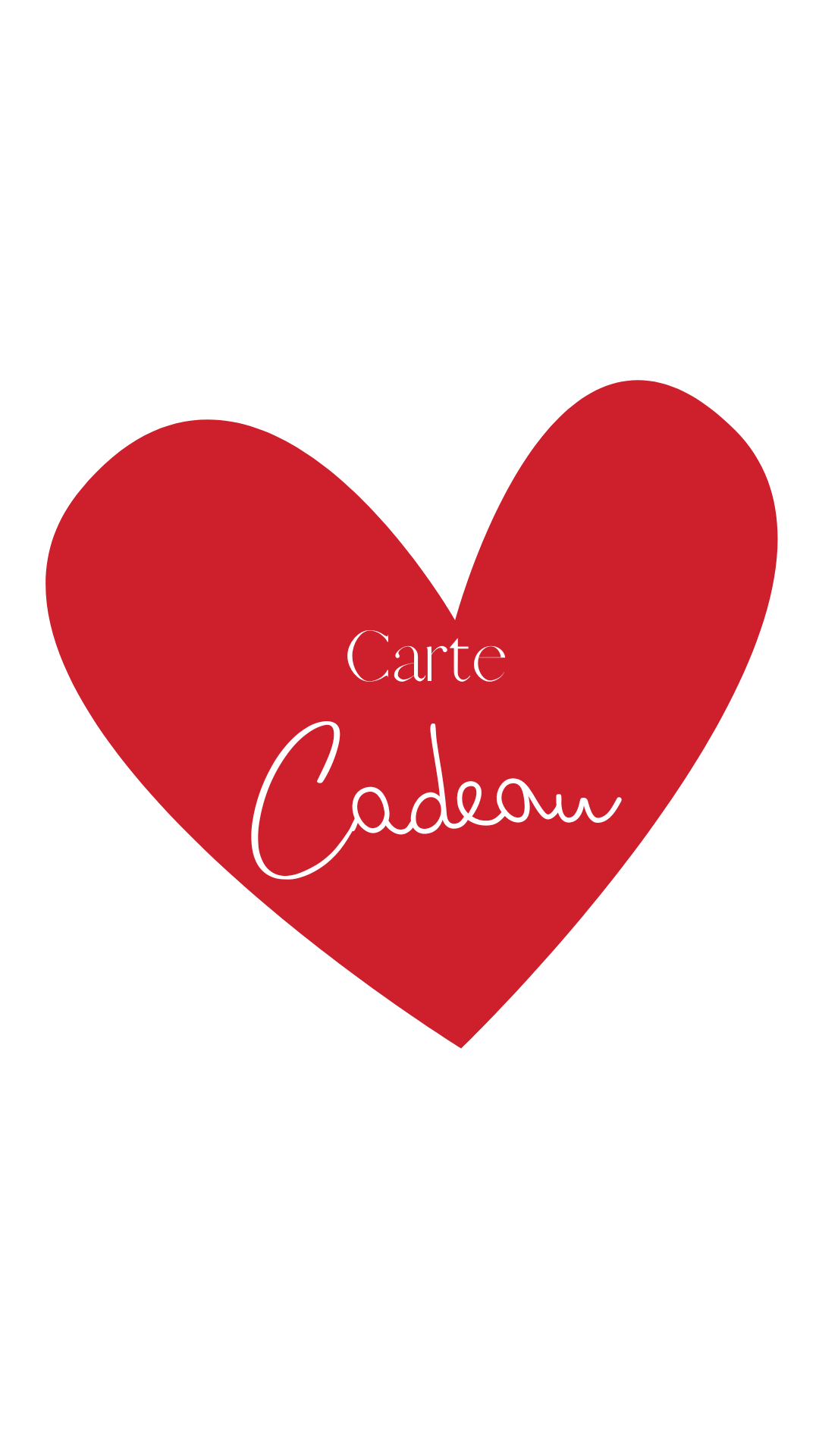 Nos jolies cartes cadeaux ♡