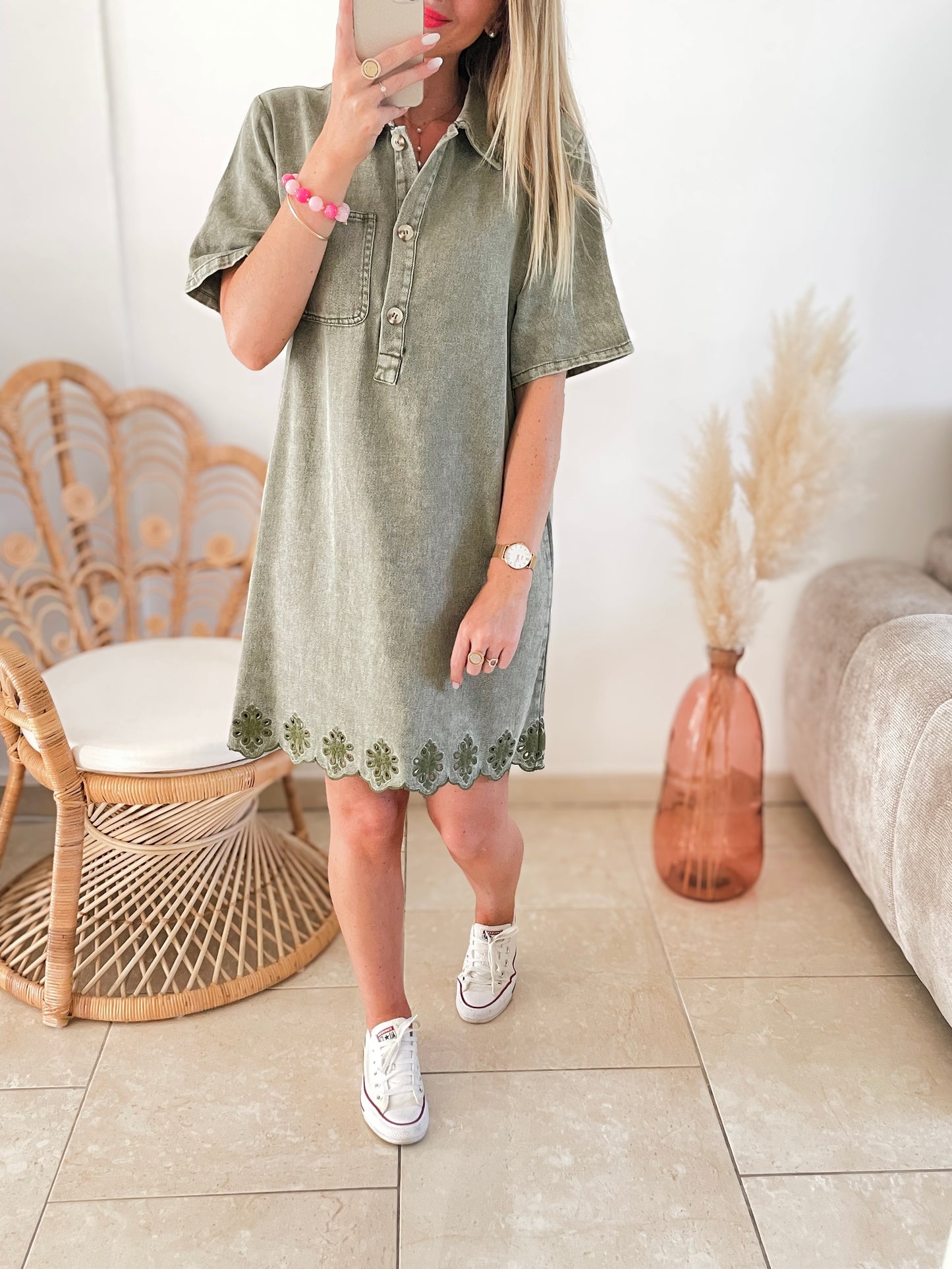Robe Judith kaki  ♡