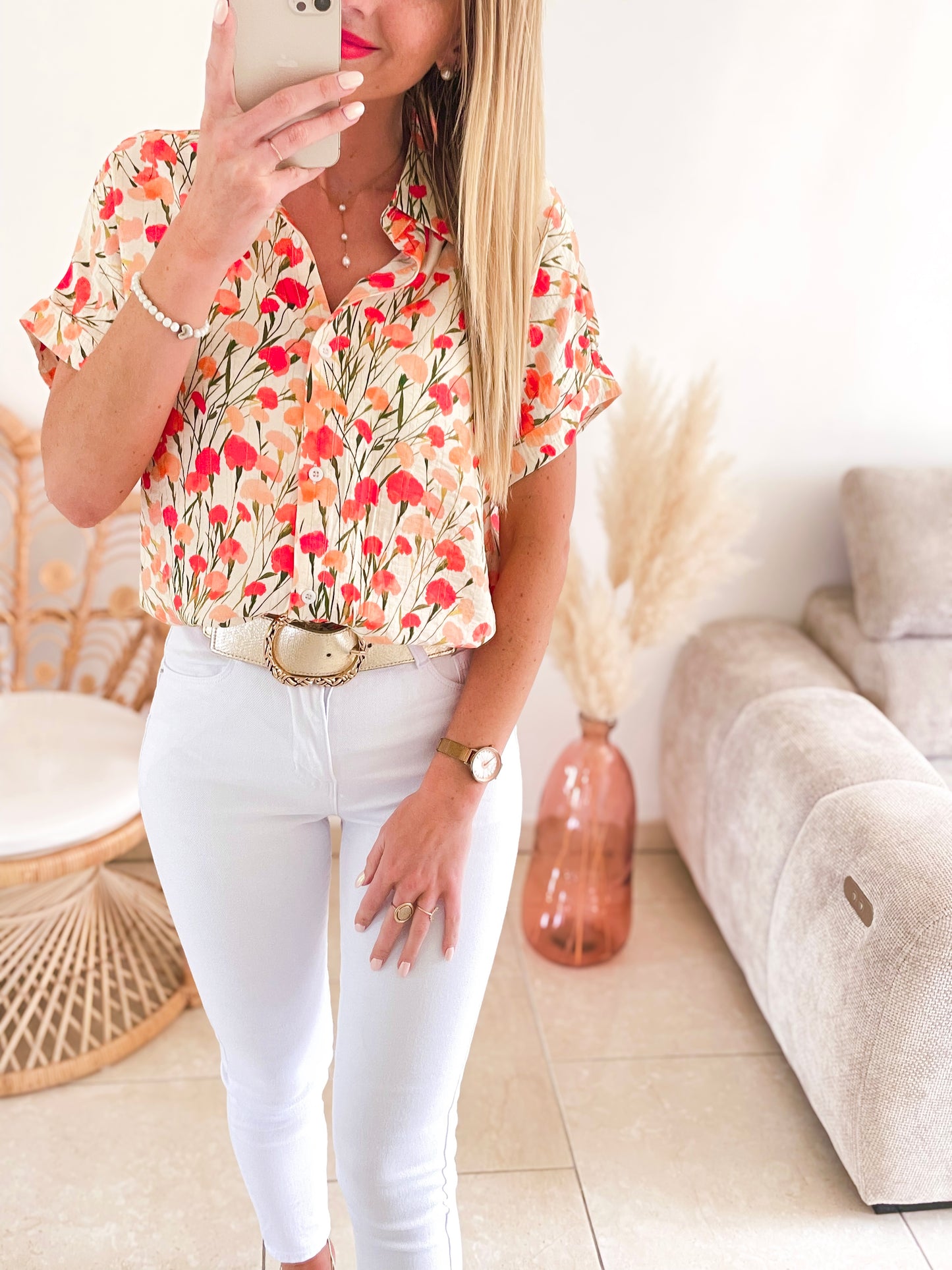 Top chemise Alma ♡