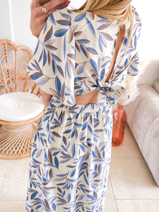 Robe Enora bleue ♡