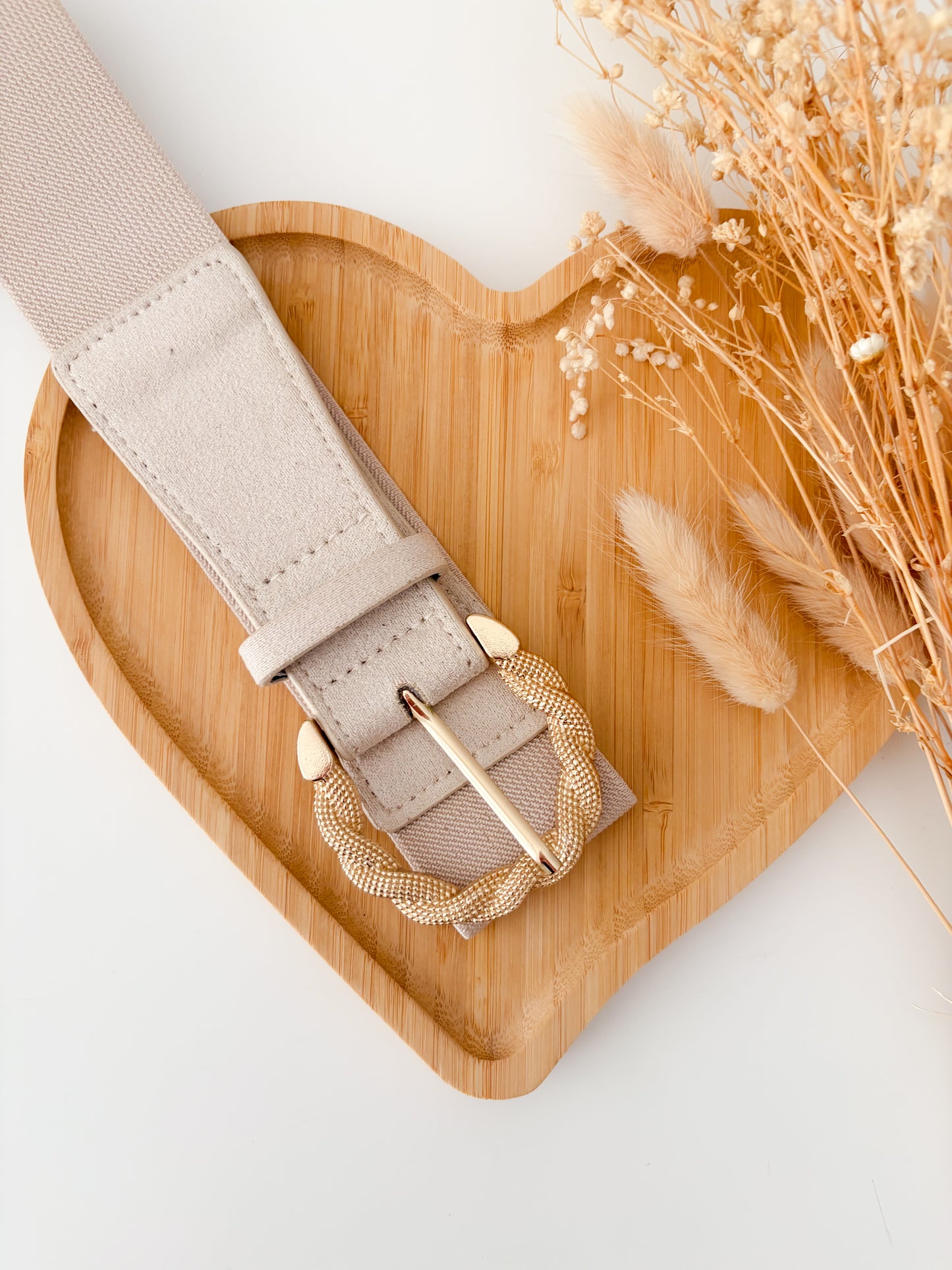 Ceinture Stars beige ♡