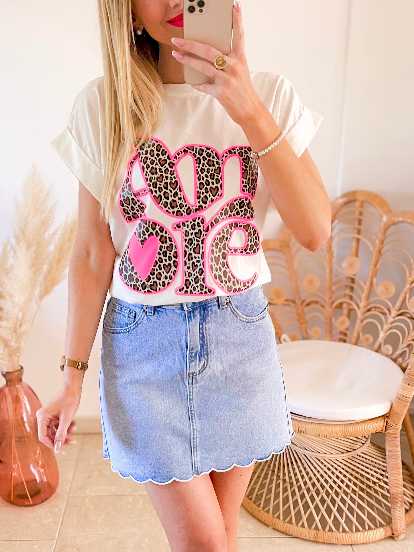 Jupe en jean Nuage ♡