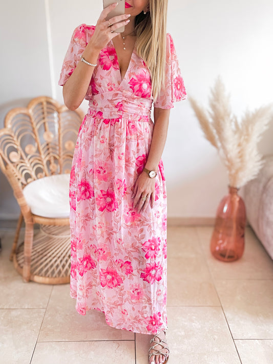 Robe Jenna rose Pâle ♡