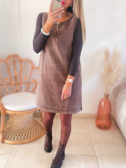 Robe Desiré chocolat ♡