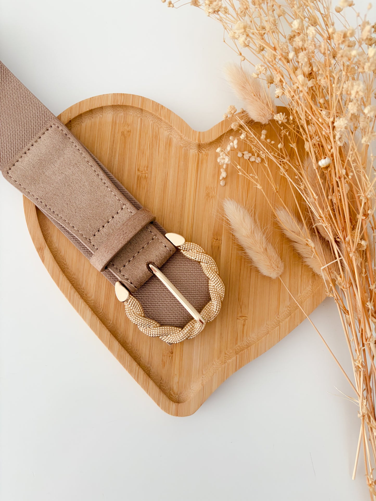 Ceinture Stars taupe ♡