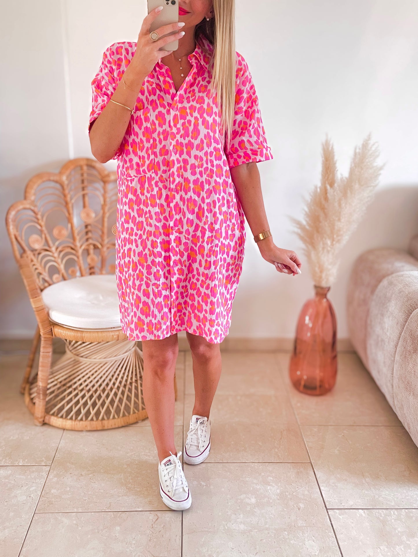 Robe chemise Esmée ♡