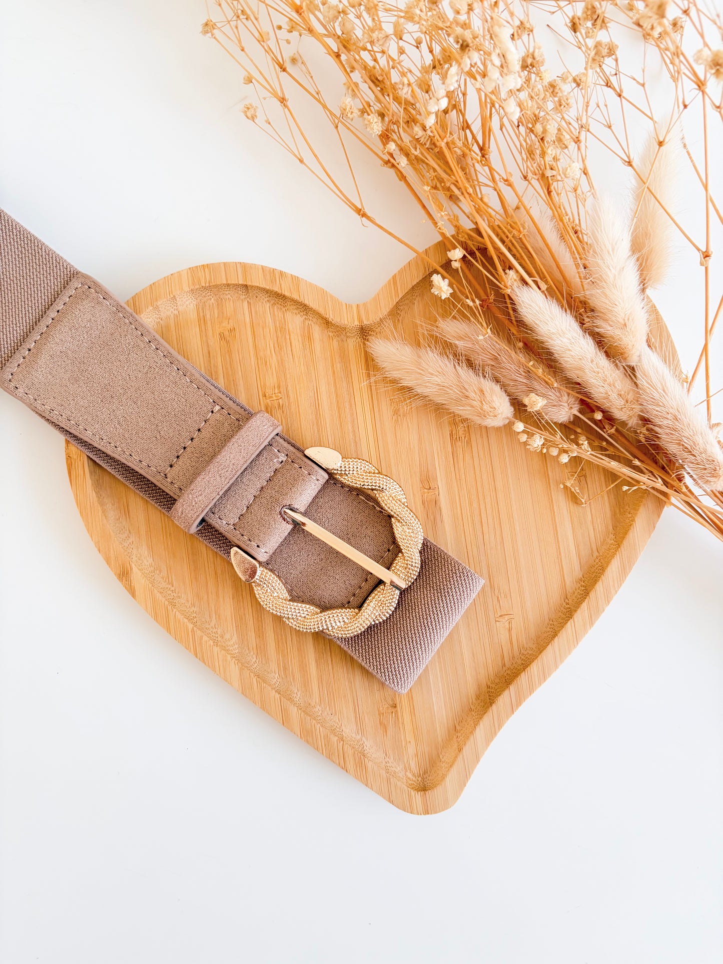 Ceinture Stars taupe ♡