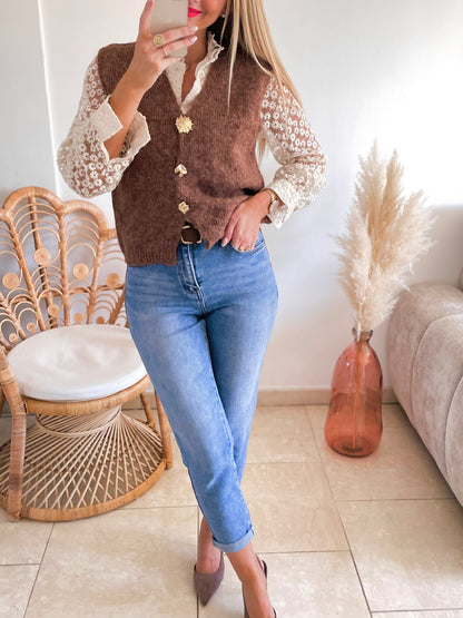 Gilet Héros choco ♡
