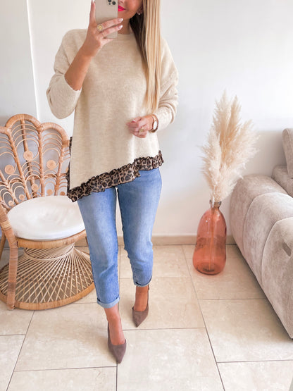 Pull Zoé vanille ♡