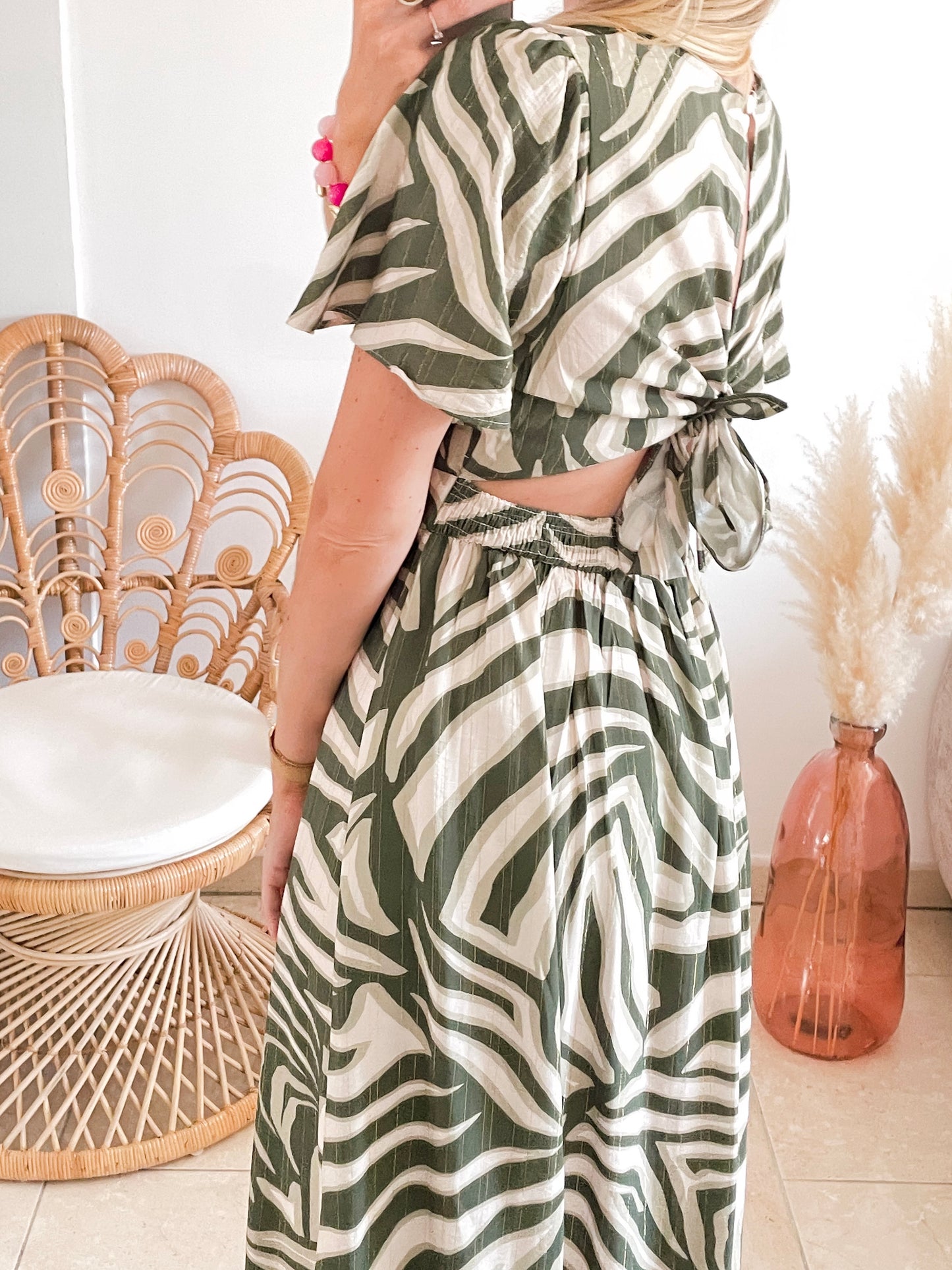 Robe Enora verte ♡
