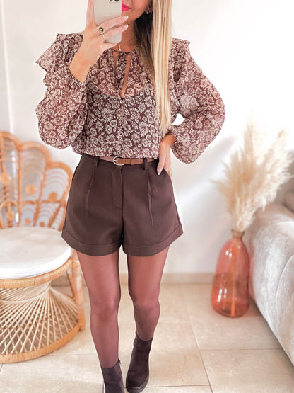 Short Lola chocolat ♡
