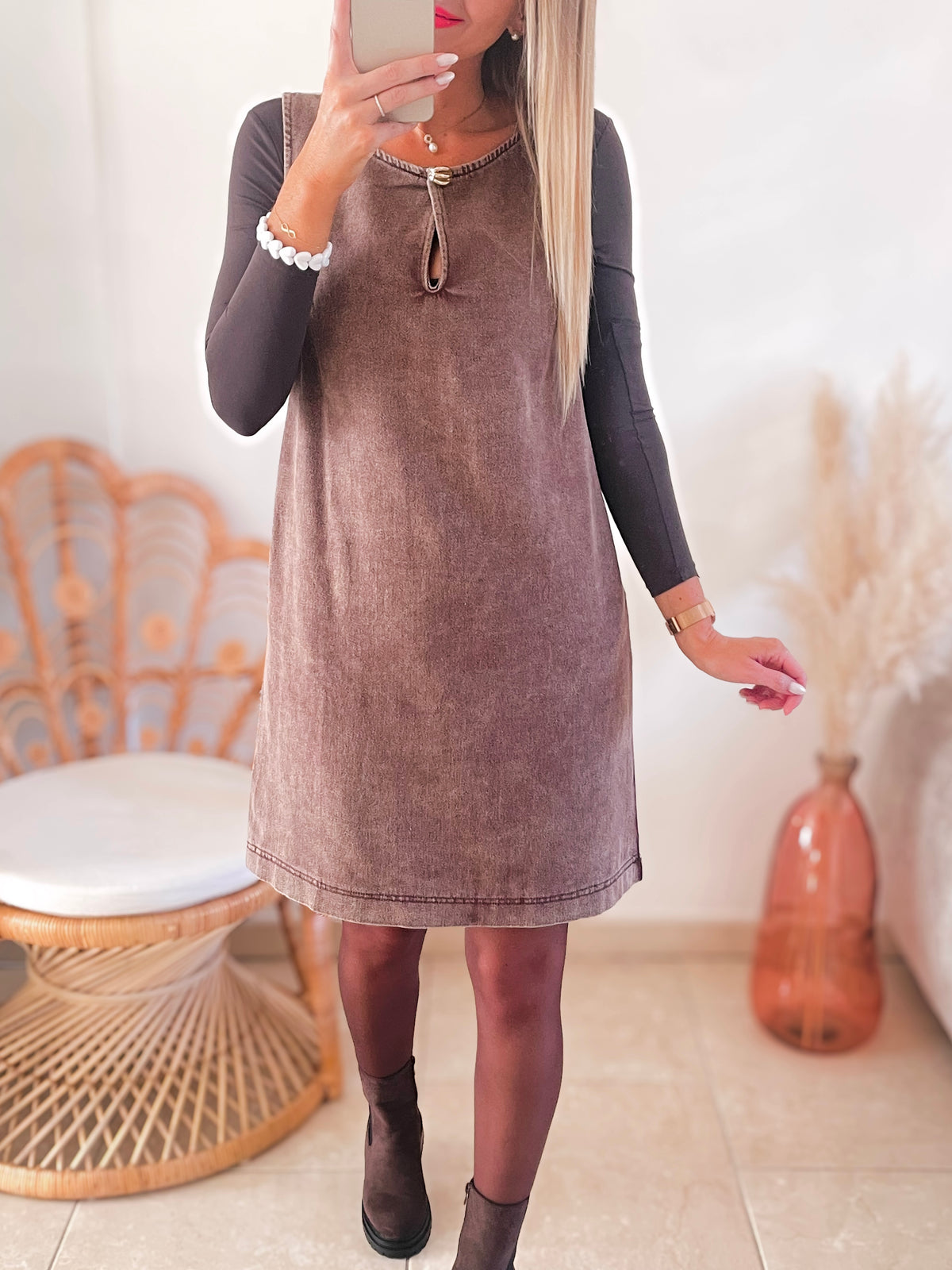 Robe Desiré chocolat ♡