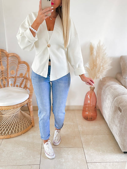 Gilet Mylove blanc ♡