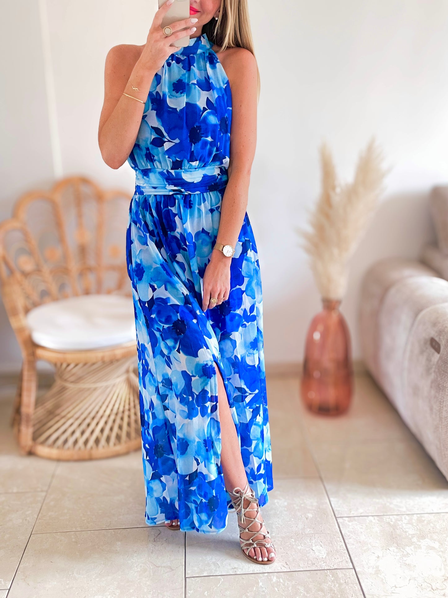 Robe Hanëa bleue ♡