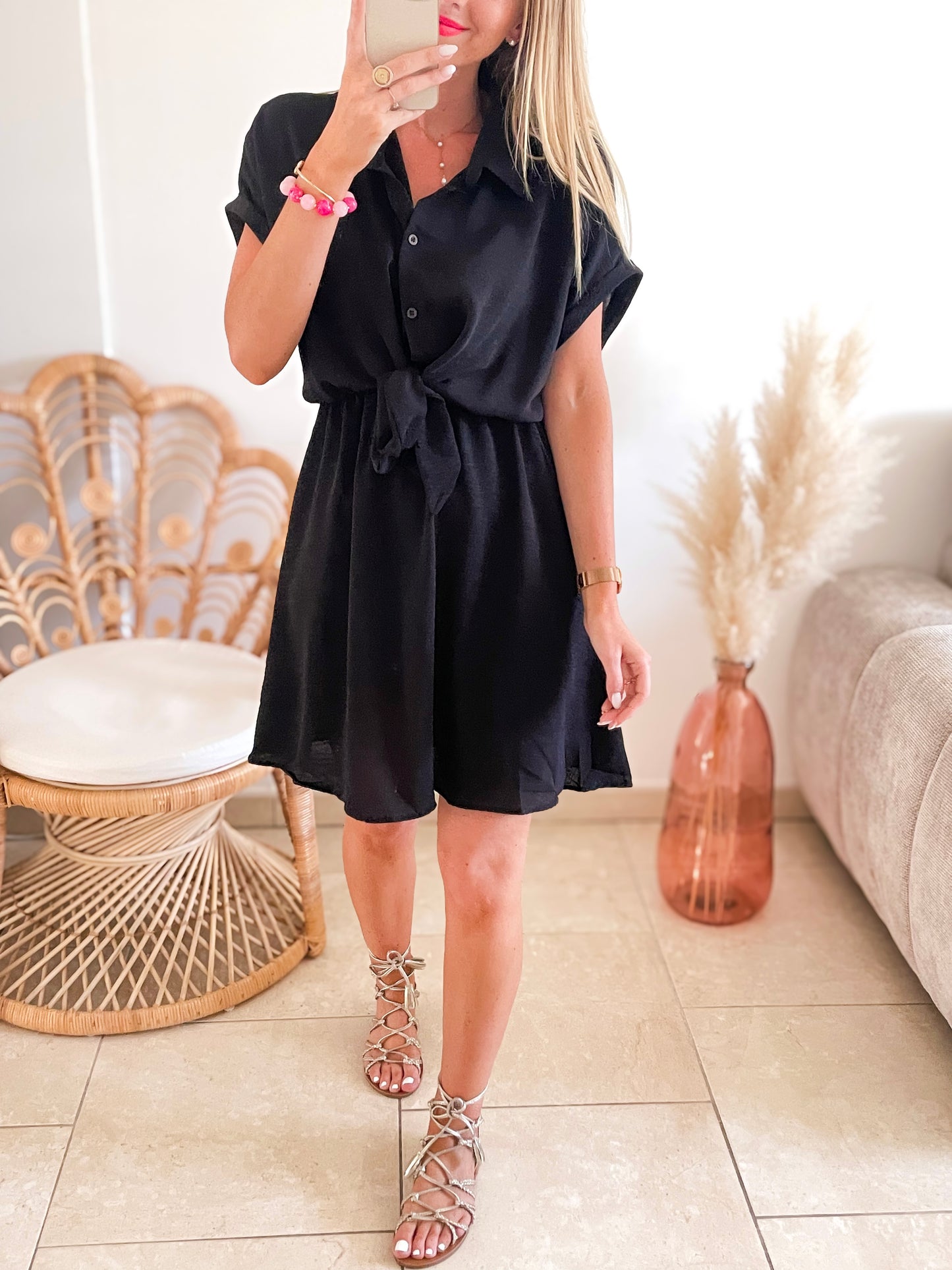 Robe Arsène noire ♡