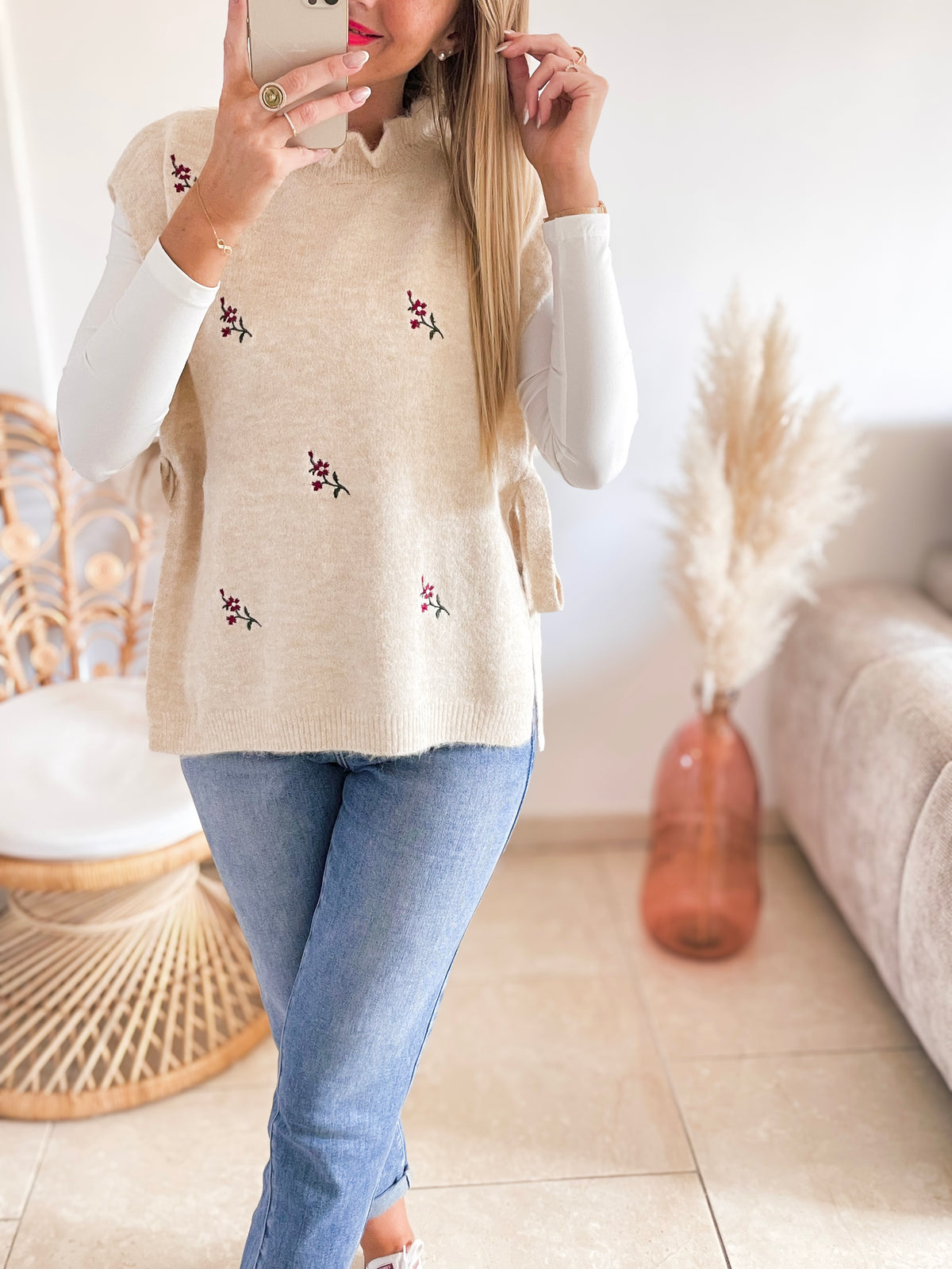 Pull sans manches Lyla ♡