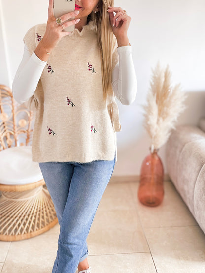Pull sans manches Lyla ♡