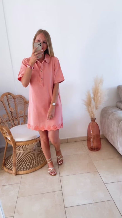 Robe Judith pêche  ♡