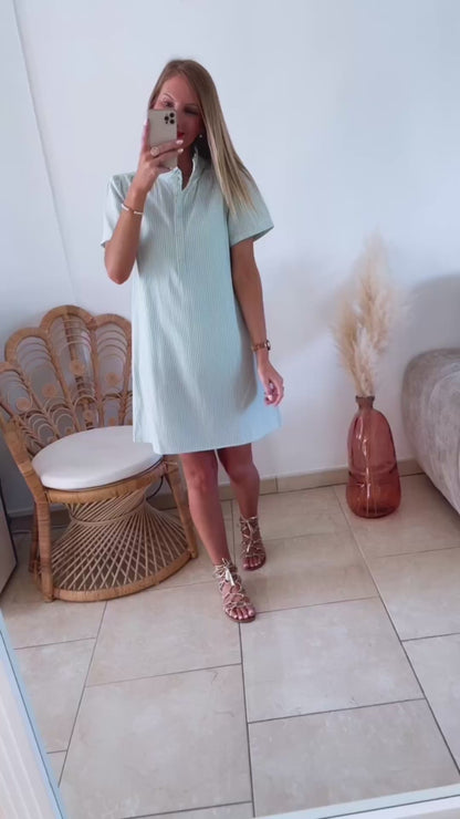 Robe Isaure menthe ♡