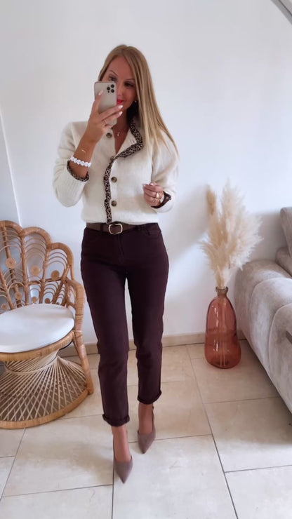 Jean Mom Époustouflant choco ♡ PRÉ COMMANDE 22.09