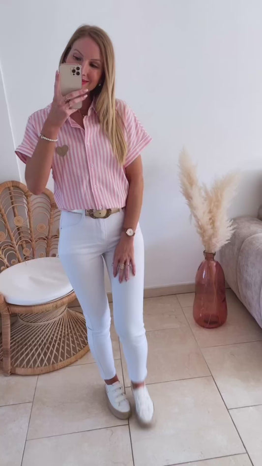 Top chemise Coeurla ♡