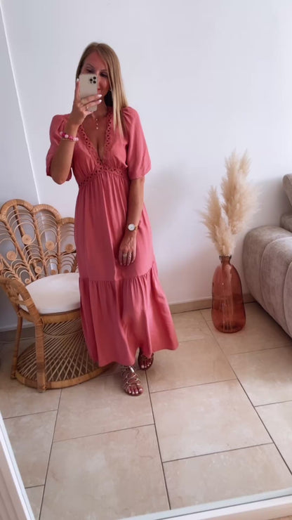Robe Soph Terracotta ♡