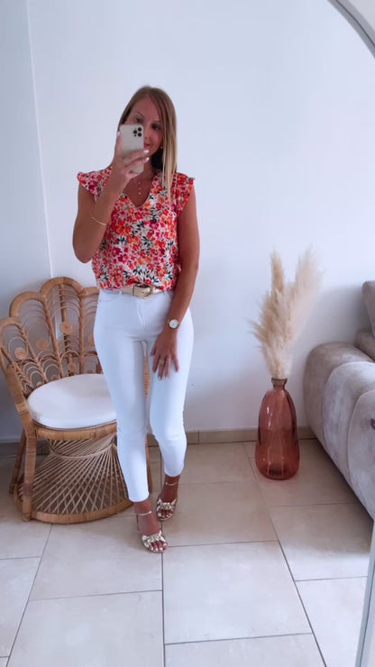 Top Gabinou orange ♡