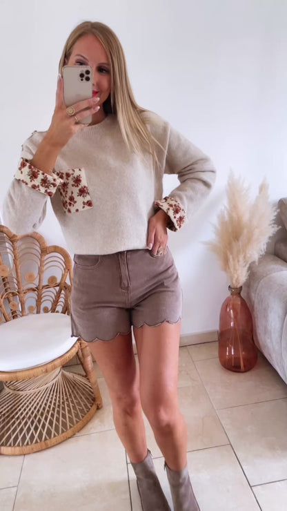 Pull Paulina écru ♡