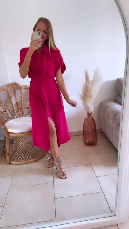 Robe Gabriela fuchsia ♡