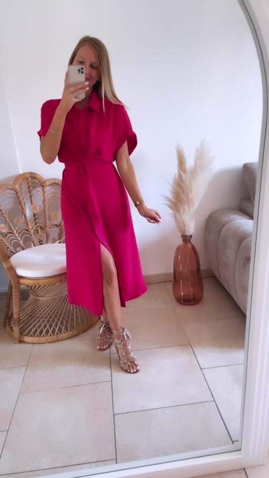 Robe Gabriela fuchsia ♡