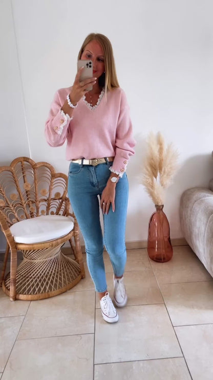 Pull Mylo rose ♡