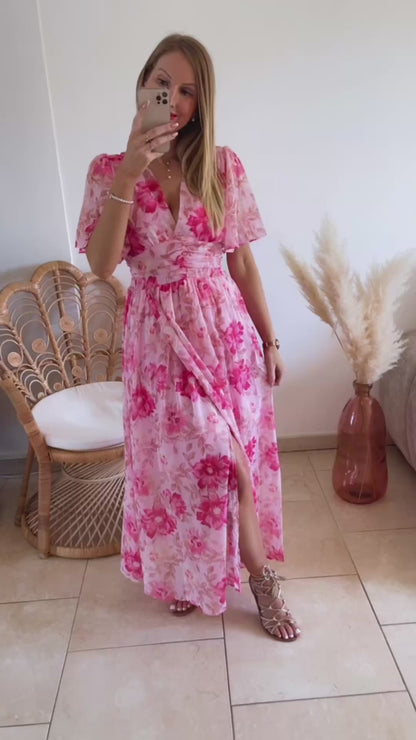 Robe Jenna rose Pâle ♡
