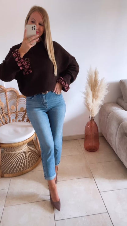 Pull Paulina café ♡