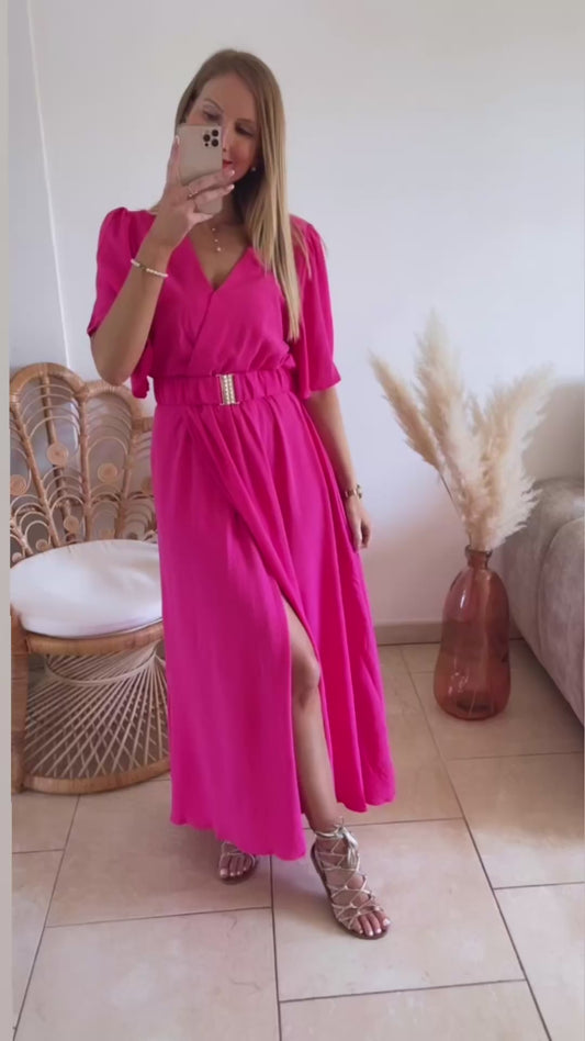 Robe Santorin Fuchsia ♡