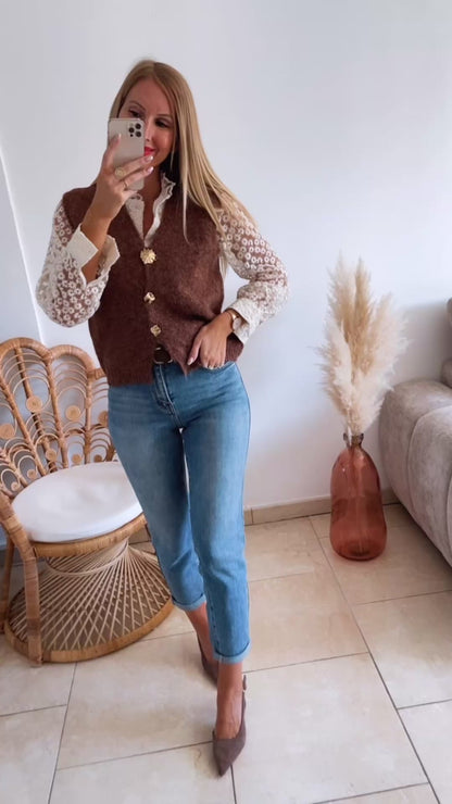 Gilet Héros choco ♡