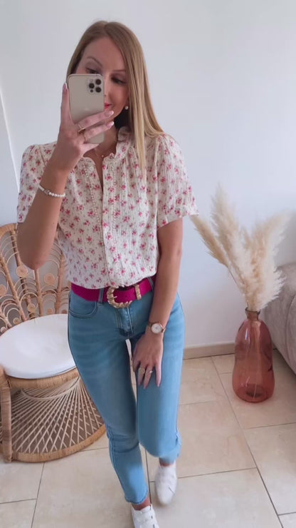 Top chemise Miyana ♡