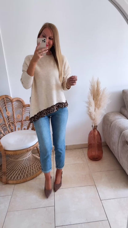 Pull Zoé vanille ♡