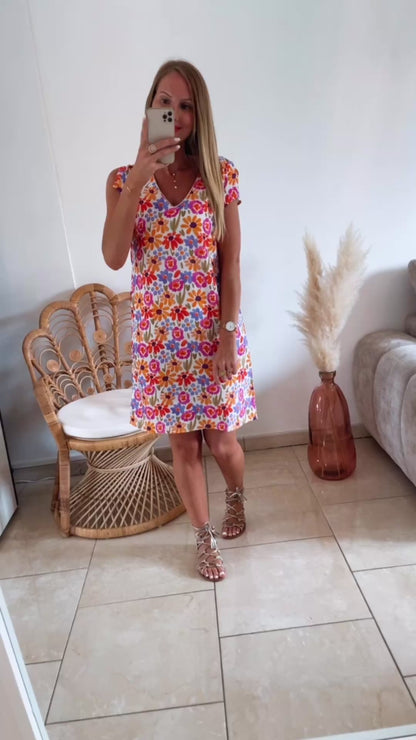 Robe Louison avec ceinture ♡