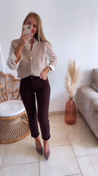 Gilet Héros taupe ♡
