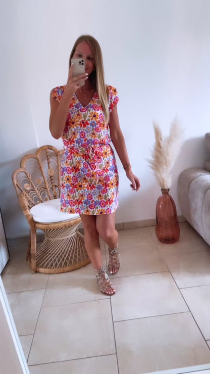 Robe Louison avec ceinture ♡