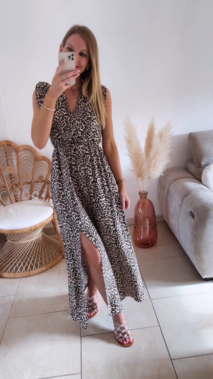 Robe Roma léopard ♡
