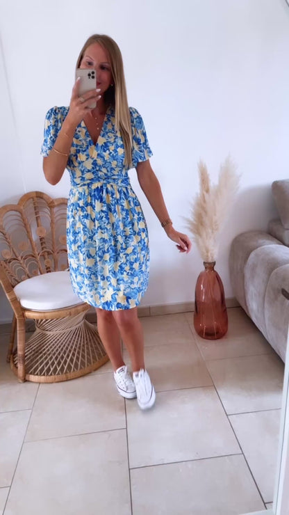 Robe Sunset courte bleue ♡