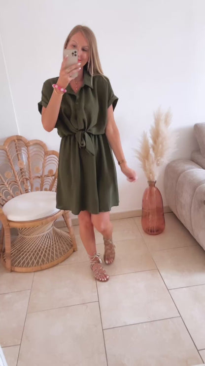 Robe Arsène kaki ♡